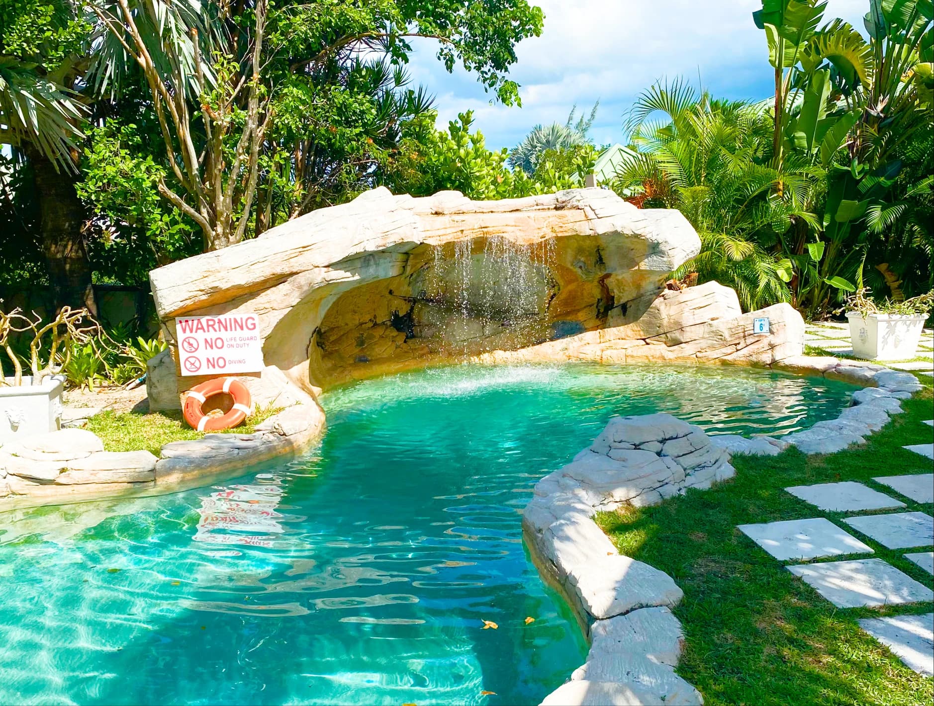 A Stone's Throw Away pool