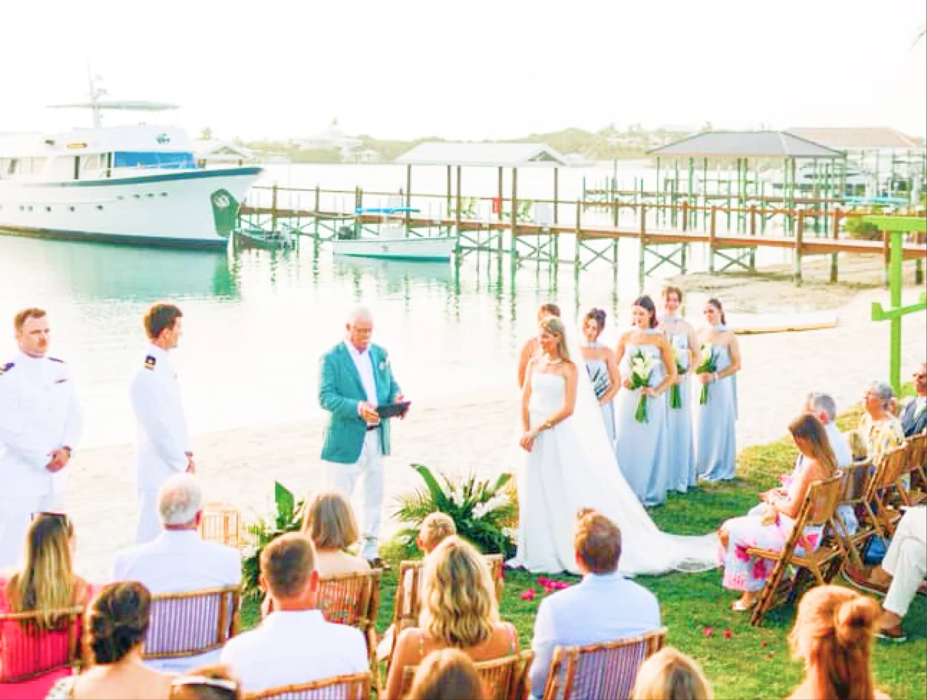 Abaco Inn beach wedding